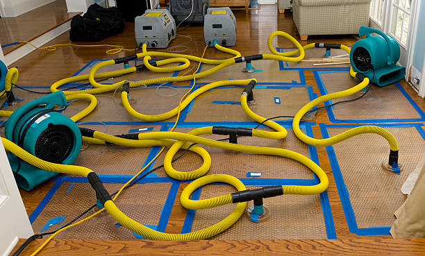 Professional Flood Damage Restoration technician working in Blue Ridge, GA
